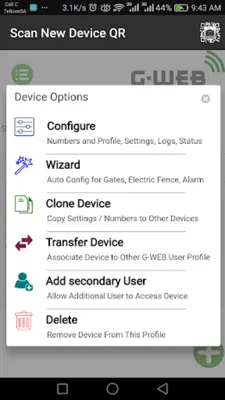 G-WEB ULTRA android App screenshot 3